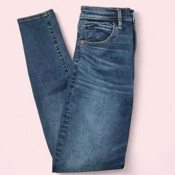 Abercrombie & Fitch Ultra High Rise Super Skinny Jeans Medium Wash Size 29/8R - Picture 6 of 6